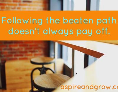 the beaten path