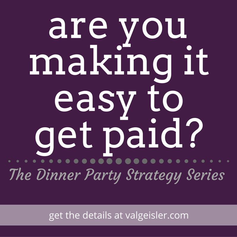 are you making it easy to get paid?