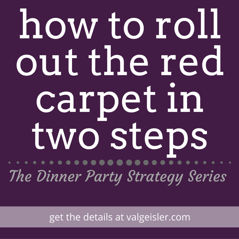 rolling out the red carpet for your clients